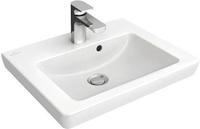 Villeroy & Boch Subway 2.0 Handwaschbecken, 450 x 370 x 155 mm, mit &Uuml;berlauf, Wei&szlig;