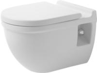 Duravit DU Wand-WC Starck 3 Comfort 545 mm Tiefsp&uuml;ler, Sitzh&ouml;he +50 mm, wei&szlig;,