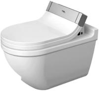 Duravit DU Wand-WC Starck 3 620 mm, Tiefsp&uuml;ler Durafix, f.SW m.verd.Anschl., wei&szlig;,