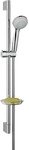 hansgrohe Crometta 85 Brauseset Vario mit Brausestange 65 cm und Seifenschale...