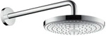 hansgrohe Raindance Select S Kopfbrause 240 2jet mit Brausearm Chrom, 26466000