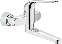GROHE EH-WT-Batt. Euroeco Special 32773 Wandmontage Ausladung 257mm chrom, 32773000