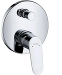 hansgrohe Focus Einhebel-Wannenmischer Unterputz mit integrierter