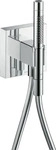 AXOR 12626000, AXOR Starck Portereinheit 120/120 mit Stabhandbrause 2jet und