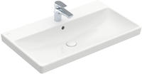 Villeroy & Boch Avento Schrankwaschtisch, 800 x 470 x 165 mm, mit &Uuml;berlauf, Wei&szlig;