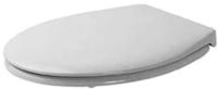 Duravit WC-Sitz Design Classics Bambi o.AA. Scharniere edelstahl, wei&szlig;, 0065700000