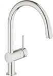 Grohe 32918DC0, GROHE EH-Sp&uuml;ltischbatterie Minta 32918 DN15 herausz. Mousseurauslauf