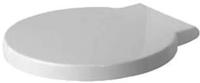 Duravit WC-Sitz Starck 1 wei&szlig; Scharniere edelstahl, 0065810000