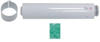 Vaillant Verl&auml;ngerungsrohr Brennwert Luft-/Abgasf&uuml;hrung, PP, 60/100, 0,5 m, 303902
