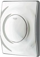 GROHE Urinal-Bet&auml;tigung Surf 37018, 116 x 144 mm, mit Druckknopfbet&auml;tigung,
