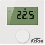 Kermi x-net Wandanbauregler LCD 230 V, Raumtemperatur-Regler mit LC-Display,