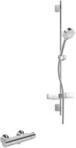 HANSA Brausebatterie mit Brausegarnitur HANSAMICRA 4815 DN15 Chrom, 48150171