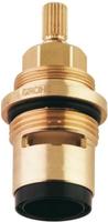GROHE Keramik-Oberteil 45888, DN 20, Drehwinkel 90&deg;, Anschlag: links, chrom,