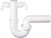 DALLMER R&ouml;hren-Siphon 100/2, 1 1/2" x DN 50, 020321