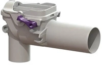 KESSEL-R&uuml;ckstauverschluss Staufix - Siphon, DN 50, Waschtisch, Typ 5, 73051