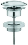 GROHE Ablaufventil 65808 1 1/4" f&uuml;r Waschtisch ohne &Uuml;berlauf chrom, 65808000