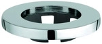 GROHE Grundplatte 48165 f&uuml;r Einloch- Waschtisch-/Bidetbatterien chrom, 48165000