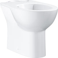 GROHE Stand-WC-Kombination Bau Keramik 39349, Tiefsp&uuml;ler, Abgang waagerecht,
