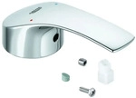 GROHE Hebel f.Wanne,Brause u.Sp&uuml;ltisch, Metall,Eurosmart, f.35mm Kartusche,chrom,