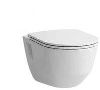 LAUFEN LF Pack T-WC wandh.+Sitz PRO 530x360 sp&uuml;lrandlos offene Bef. (Nischen) wei&szlig;,