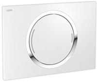 MEPA WC-Bet&auml;tigungsplatte MEPA Zero 2-M Kunststoff Wei&szlig;, 421850