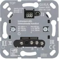 Gira S3000 Uni-LED-Dimmeins. Komfort Einsatz [540100], 5401 00
