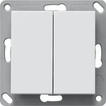 GIRA 2422 27, Gira EnOcean Funk Wandsender 2f System 55 Reinwei&szlig; m [242227], 2422 27