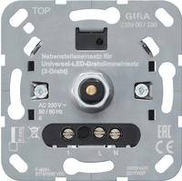 Gira S3000 Dreh-Nebenst.eins. 3-Dr Einsatz [238900], 2389 00