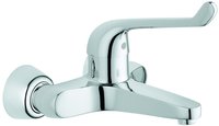 GROHE Waschtisch-Einhebelmischer EUROECO SPEZIAL, f. Wandmontage, 170mm, chrom,