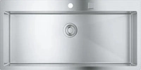 Grohe 31586SD1, GROHE Edelstahlsp&uuml;le K800 31586_1 1 Becken 1024x510mm, 31586SD1