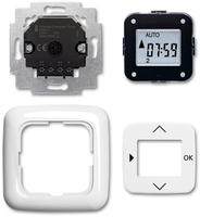 Busch-Jaeger Jalousie-Compact-Timer Komplettset 2-fach alpinwei&szlig; - Reflex SI (6422