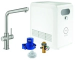 GROHE Starterkit GROHE Blue Professional 31347_3 L-Auslauf BT/WIFI supersteel,
