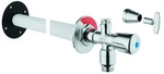 GROHE Au&szlig;enwandventil Bausatz Eurotec 41206 DN15 mit Rohrbel&uuml;fter mattchrom,