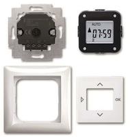 Busch-Jaeger Jalousie-Compact-Timer Komplettset 2-fach alpinwei&szlig; -