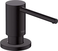 Hansgrohe 40438670, hansgrohe A41 Sp&uuml;lmittel-/ Lotionspender Mattschwarz, 40438670