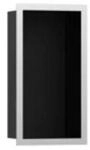 hansgrohe XtraStoris Individual Wandnische Mattschwarz mit Designrahmen 300/150/100