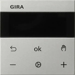 GIRA 5393 600, Gira S3000 RTR Display System 55 Edelstahl [5393600], 5393 600