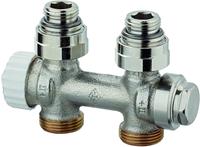 HEIMEIER Ventil Multilux Zweirohr Durchgang, f&uuml;r Rp 1/2 IG und G 3/4 AG, 3850-02.000