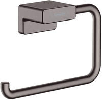 hansgrohe AddStoris Toilettenpapierhalter Brushed Black Chrome, 41771340