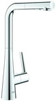 GROHE EH-Sp&uuml;ltischbatterie Zedra 32553_2 L-Auslauf ausziehbare Sp&uuml;lbrause chrom,