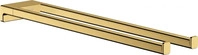 Hansgrohe 41770990, hansgrohe AddStoris Handtuchhalter zweiarmig Polished Gold Optic,