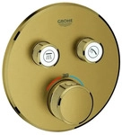 GROHE Thermostat Grohtherm SmartControl 29119 FMS rund 2 ASV cool sunrise geb.,