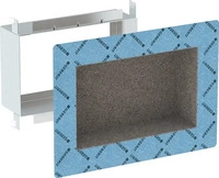 Geberit 111.594.00.1, Geberit Duofix Element f&uuml;r Nischenablagebox befliesbar,