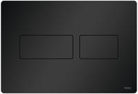 TECE TECEsolid WC-Bet&auml;tigungsplatte Schwarz matt f&uuml;r Zweimengentechnik, 9240416