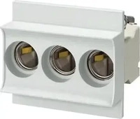 Siemens 5SG5653, Siemens NEOZED, Sicherungssockel, D02, 3-polig, 63 A, Un AC: 400 V,