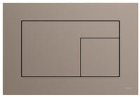 TECE TECEvelvet WC-Bet&auml;tigungsplatte Beige-Braun, 9240730