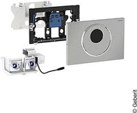 Geberit GE Sigma10 WC-Strg. rund, elektron. Sp. Netz, autom/bl/man., geb&uuml;.,
