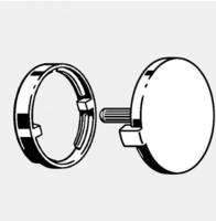 Viega Ausstattungsset Visign MT5/RT5 Baureihe bis I/2015, Ausstattung, ;Drehrosette,