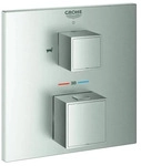 GROHE THM-Wannenbatterie Grohtherm Cube 24155 FMS f&uuml;r 35600 2-W-Umst. supersteel,