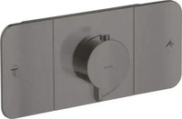 AXOR 45712340, AXOR One Thermostatmodul Unterputz f&uuml;r 2 Verbraucher Brushed Black